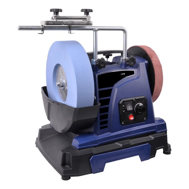 8inch Low-Speed Water-Cooled Knife Sharpener Kitchen Knife Polishing Electric For Household Woodworking Tools 5