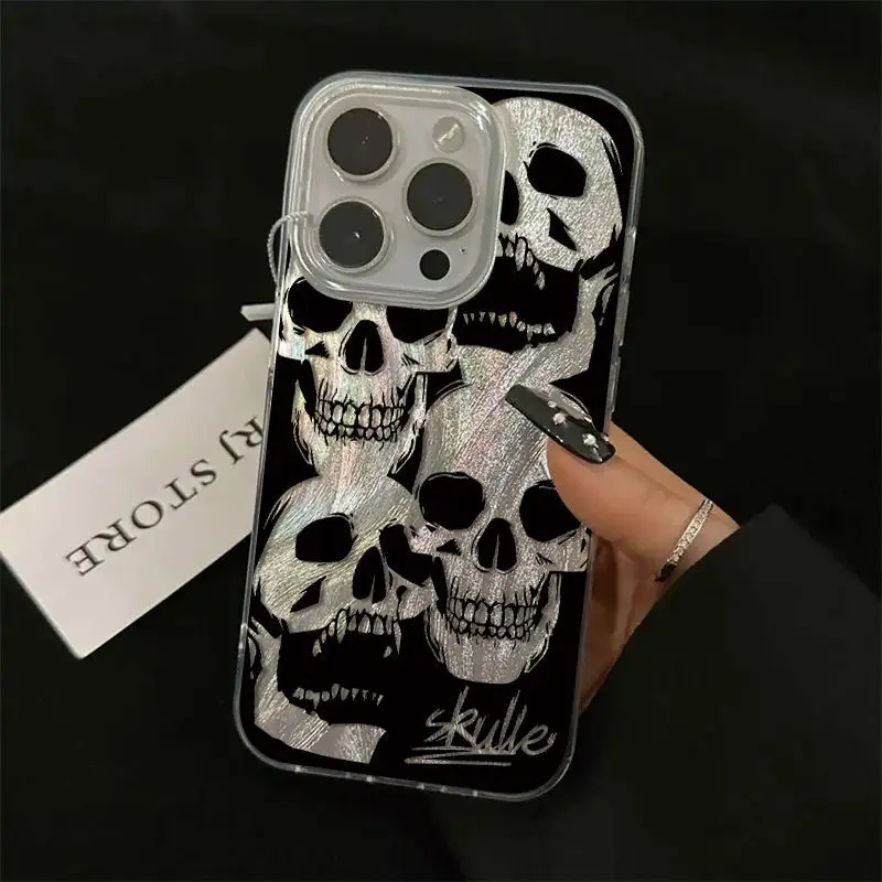 Skull Pattern Phone Case Cover