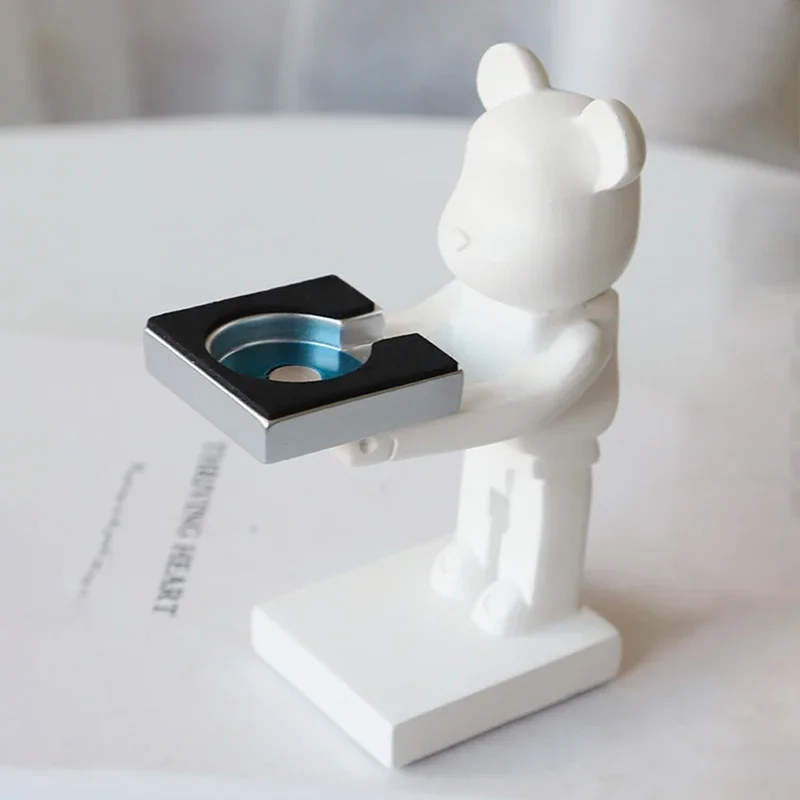 Creative Apple Watch Charge Stand Holder Case Display Bear Support Iwatch Wireless Cgarging Holder Cartoon Table Watches Gift