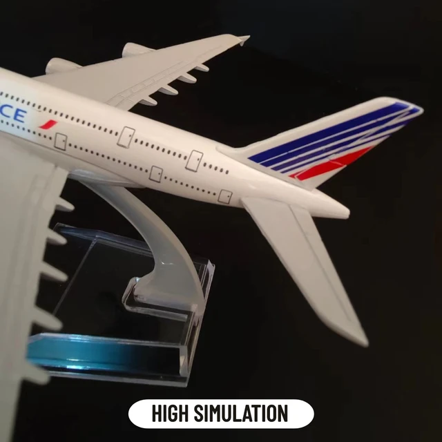 1:400 Scale Metal Aircraft Air France A380 Airplane 5