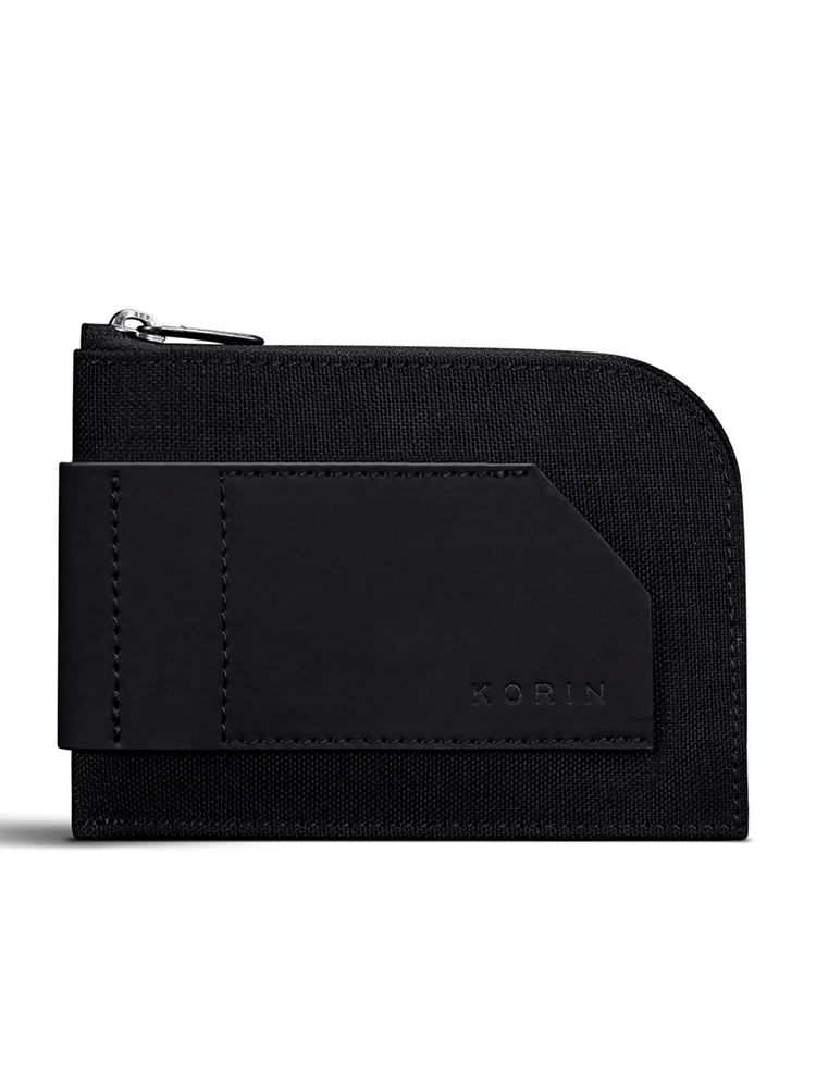 Kingsons Korin Designs HubWallet Men RFID Wallet Business Passport Black - Image 3