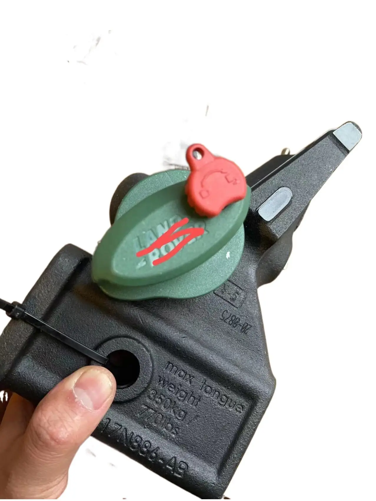 ランドローバー 純正ヒッチレシーバー