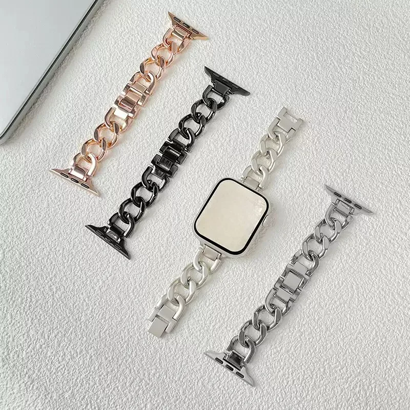 Elegant Stainless Steel Luxury Watch Strap - Premium Metal Band
