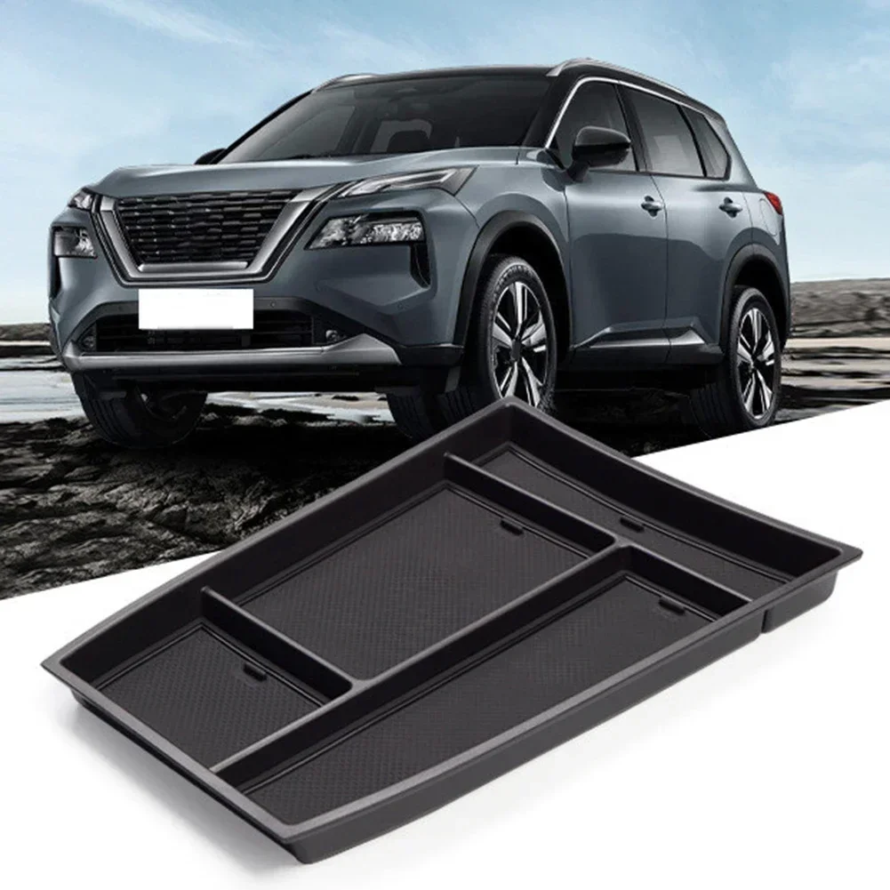 Storage Box Center Console Organizer 1pc For Nissan For X-Trail T33-23 Central Control Dedicated Lower