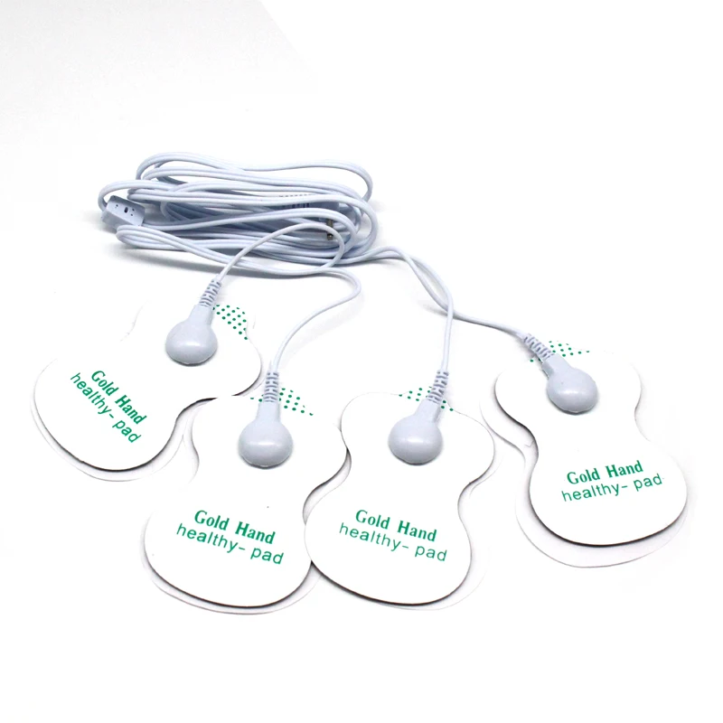 Muscle stimulator electrode lead wires 2/4-pin&2/4-way 2.5/3.5mm electric shock wires cable electrode lead muscle stimulator massage therapy tens acupuncture