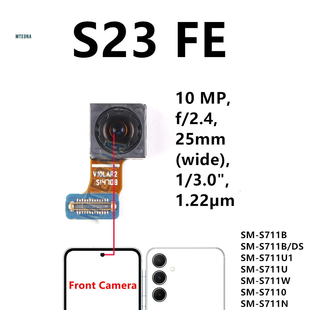 Premium Front Facing Camera Repair Replacement Spare Parts for Samsung Galaxy Ultra Series