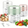 Portable Electric Garlic Masher Crusher 100/250ml Garlic Chopper USB Food Processor Kitchen Kitchen Gadgets Kitchen Tools 1