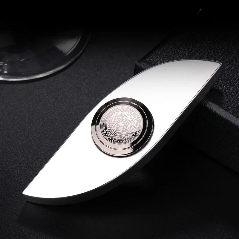 Eye Fingertip Gyroscope 304 Stainless Steel Hand Spinner Rotation Stress Relief Toy Gyro Metal EDC Antiestres Office Desk Toy