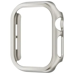 Enhanced Apple Watch Protective Cover - Durable Smartwatch Hollow Hard PC Bumper for 42mm Series 10 11 (Starlight)