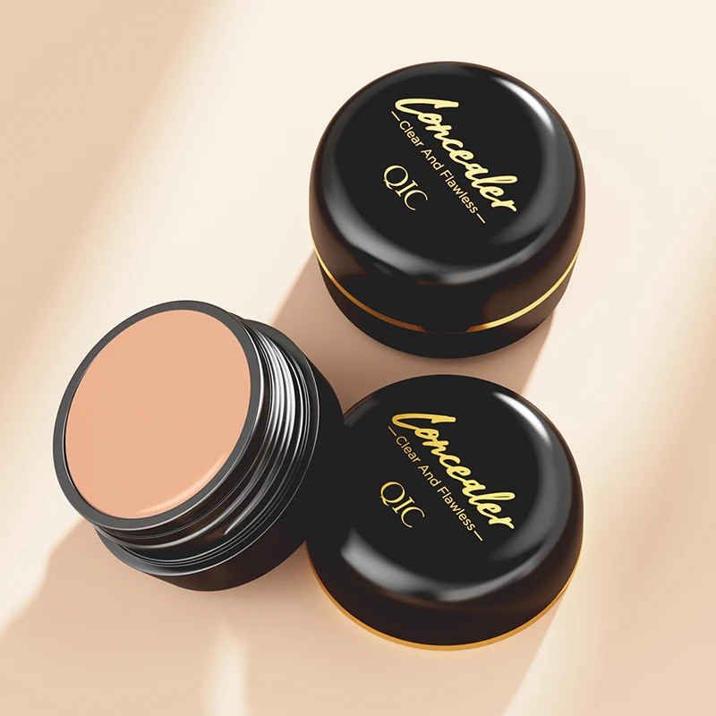 3 Color Waterproof Concealer Remove Dark Circles Nasolabial Folds Facial Foundation Oil Control Lasting Moisturizing Concealer