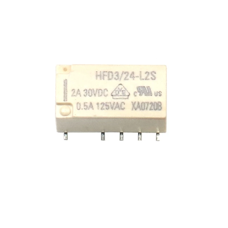 

HFD3/24-L2S Subminiature signal relay 10Pcs/Lot
