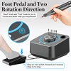 40000RPM Nail Drill Machine Electric Manicure Drill Set With Memory Funtion Nail File Professional Nail Drill Milling Cutters 4