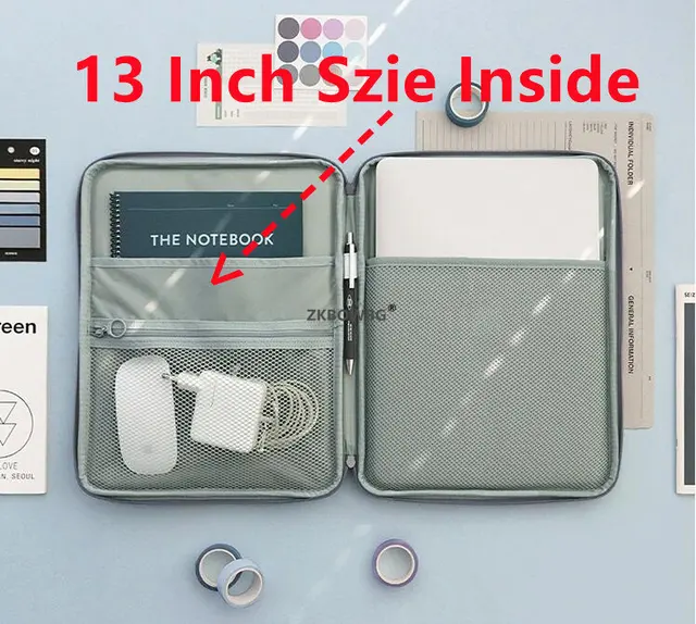 노트북 슬리브 케이스 - 맥북 에어 프로 M1 M2, 13 인치 노트북 가방