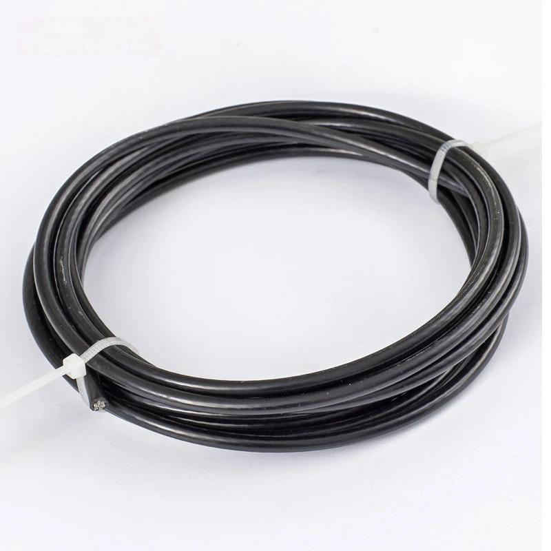 1-20M 1/1.2/1.5/2/3/4/5/6mm Black PVC Coated Steel Wire 304 Stainless Steel Stranded Wire Rope Soft Cable Steel Clothesline