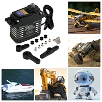 70kg Digital Servos Large Torque Magnetic Induct 8.4v Brushless Motor IP68 Steel Helical Gear For 1/8 1/10 Remote RC Car Robot - Image 2