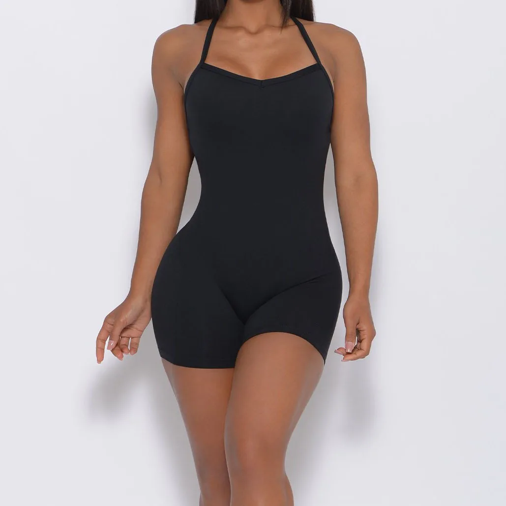 Women's Backless Cross Yoga Jumpsuit 5