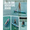 Inflatable Stand Up Paddle Board for outdoor water sports PVC material blue ultra-wide 11'6x35 stable design with non-slip deck