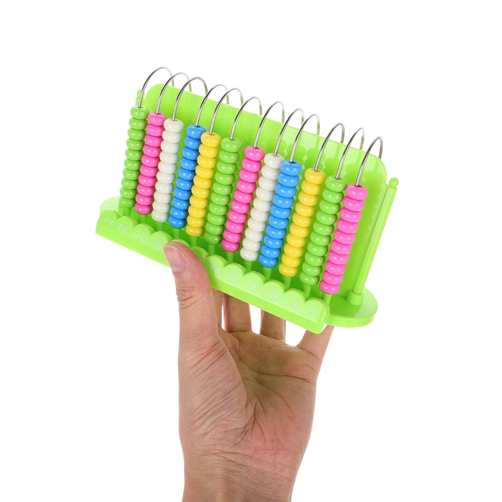 어린이를 위한 12줄 주판 수학 능력 개발 학습 계산 도구 교육용 구슬 계산기 유치원 숫자 연습