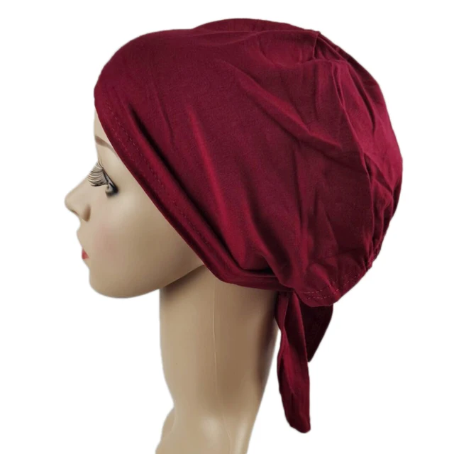 Details about   Muslim Women Under Scarf Hijab Bonnet Cap Bandana Headwear Inner Hat Arab Cover
