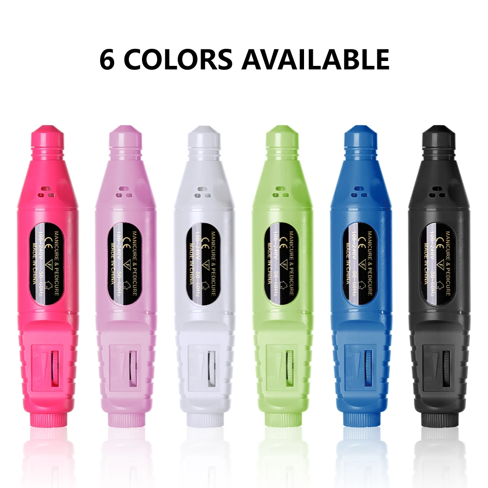 Professional Material Nail Drill Machine Electric Nail Sander Milling Cutter For Manicure Set Gel Polish Remover Tools electric nail drill electric nail polisher electric nail grinder