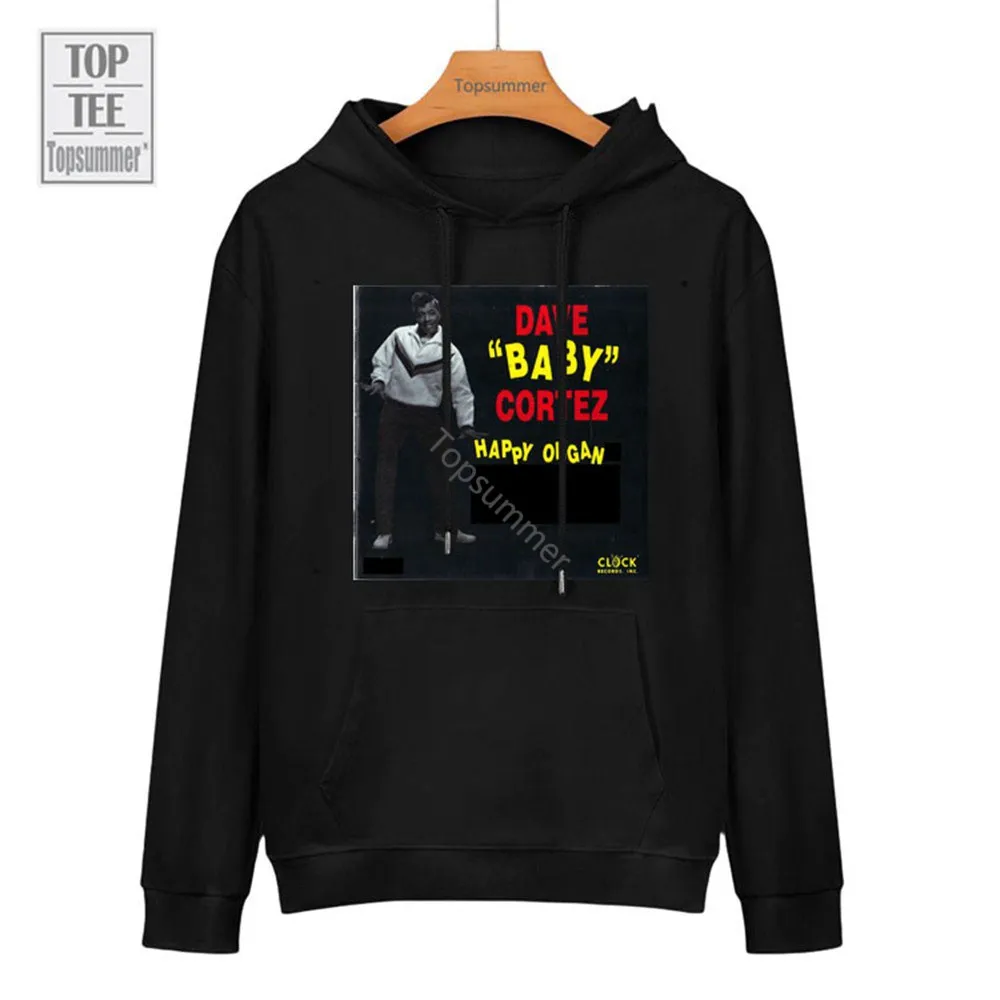 

Happy Organ Album Sweatshirt Dave "Baby" Cortez Tour Hoodies Men Pop Vintage Street Hoodie