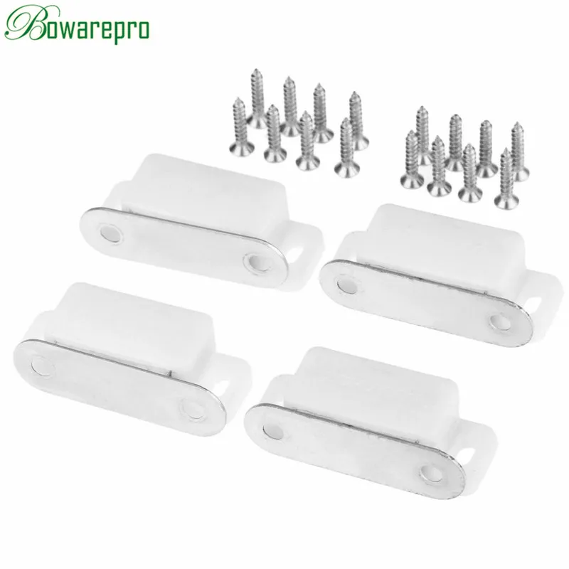 Door Wardrobe Cupboard Drawer Magnetic Catch Stop Stoppers Magnetic Cabinet Catches Furniture Hardware 4Pcs 41*17mm magnetic cabinet catches,door catches,magnetic cabinet latches,cabinet door latch,door stops,cabinet door stop