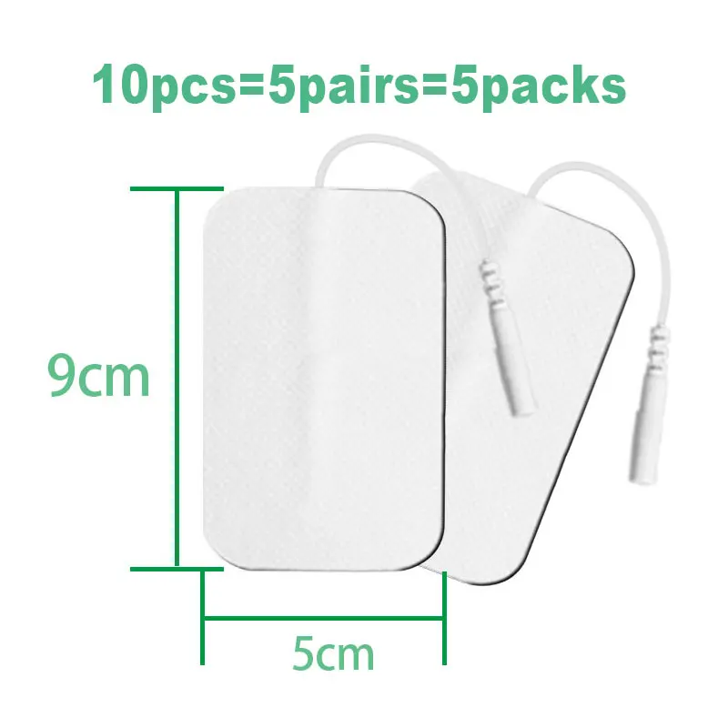 Elettrodi Tens Extra Large 10 Paia Di Elettrodi Grandi Per TENS, Autoadesivi E Riutilizzabili, 15x10 Cm, Per Sollievo Dal Dolore Tenda Antizanzare - Foto 4