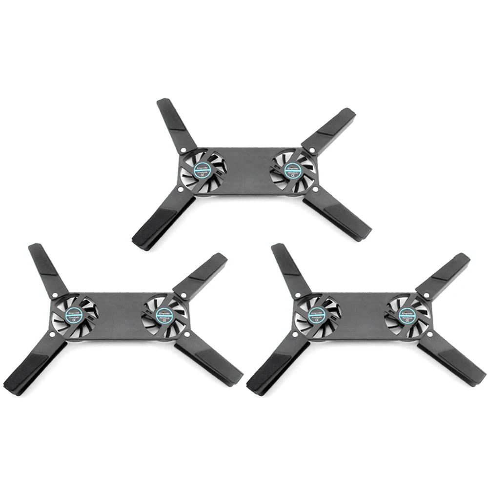 لوح تبريد قابل للطي مزود بمراوح مزدوجة، وحامل كمبي...