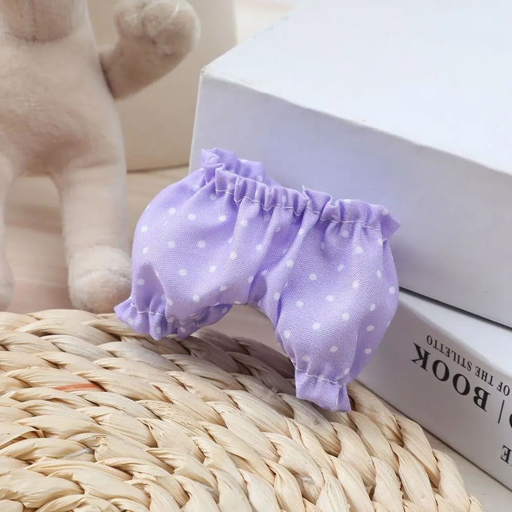 High Quality Fashion Doll Lantern Pants 20 Colors Multistyles Cotton Doll Suit Doll Shorts for 10cm Cotton Doll
