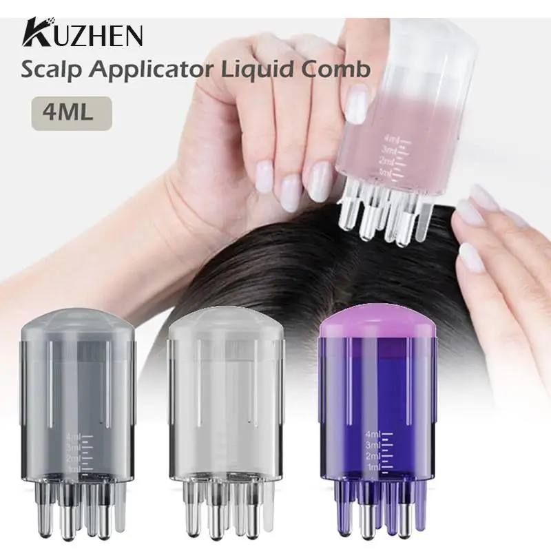 Scalp Applicator Liquid Comb for Hair Scalp Treatment Essential Oil