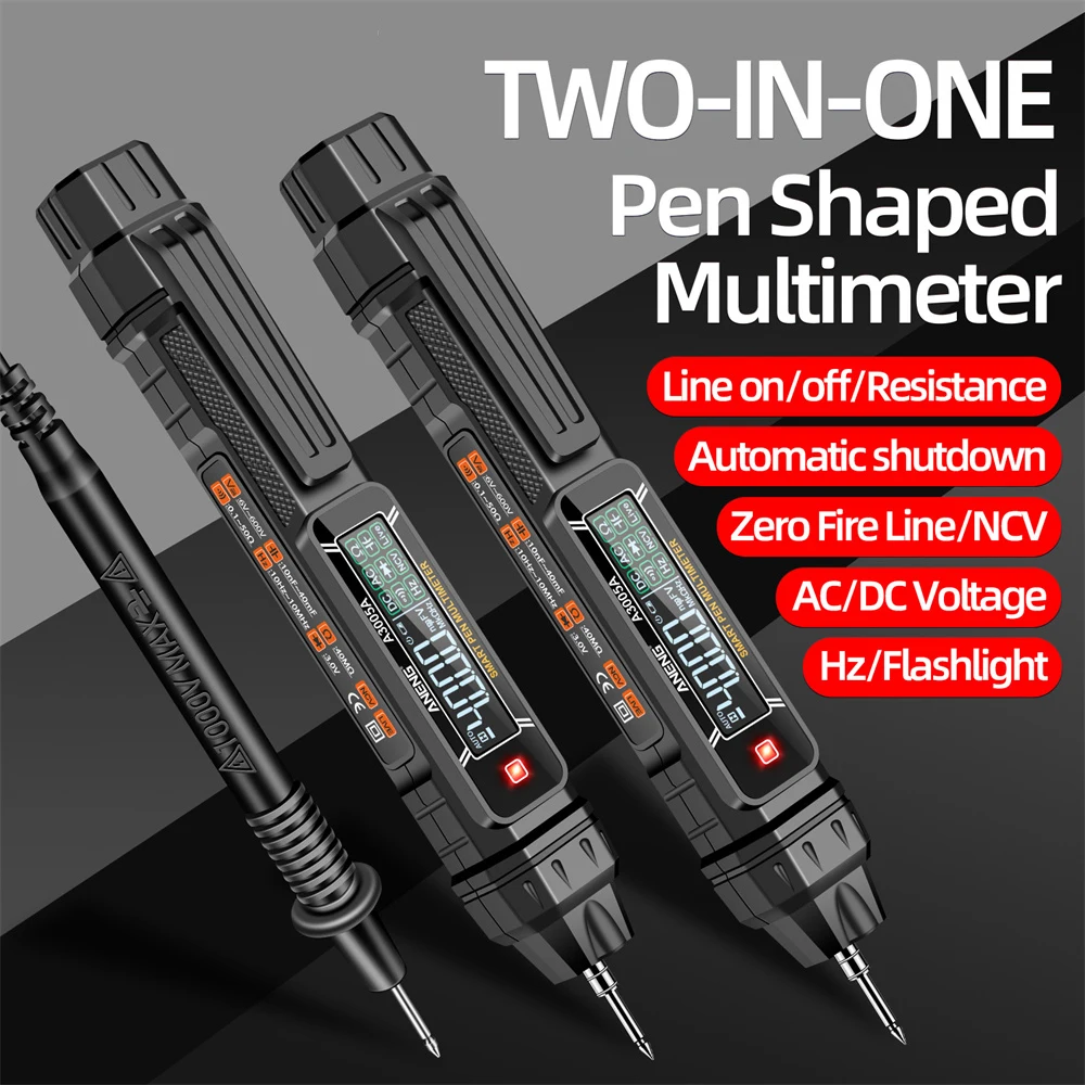 

New Induction Measuring Pen Fully Intelligent Electrical Burn Proof High Precision Digital Universal Pen Multimeter