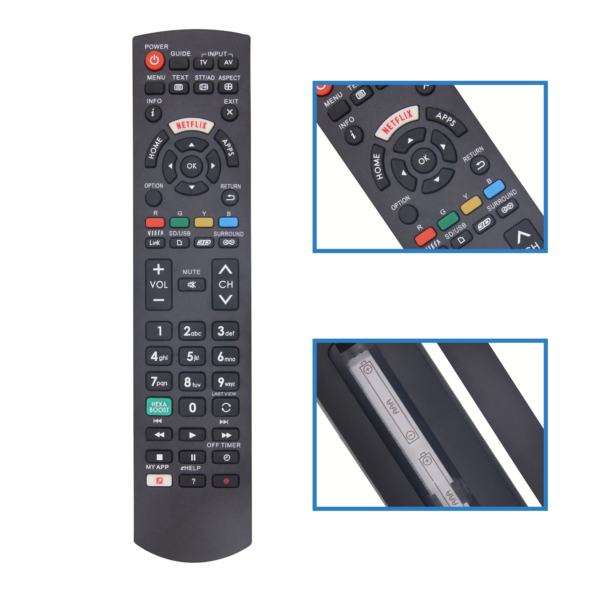 비에라 스마트 4K HDTV 3D LCD LED 고화질 TV 리모컨, 고급 IRtechnology 2980 리모컨