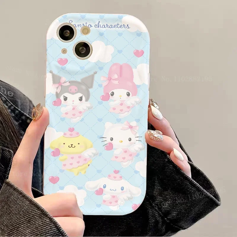 thumbnail image 1 of Cute Kuromi Hello kitty TPU Case For Samsung Galaxy S23 S22 Ultra S21 S20 FE A14 A24 A25 A23 A33 A53 A34 A54 Soft Silicone Cover, 1 of 5