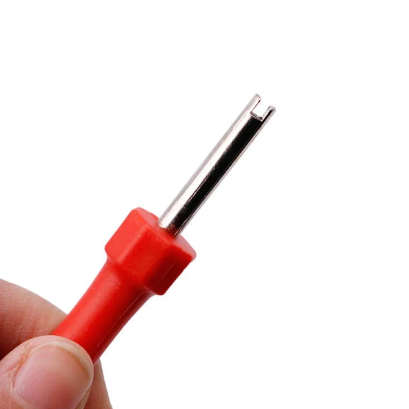 Tire Valve Tool Tire Valve Stem Puller Portable Tire Valve Core Remover Installer Tool Removal Tool Car Bike Bicycle Motorcycle Tire Repair Tools Wrench Screwdriver