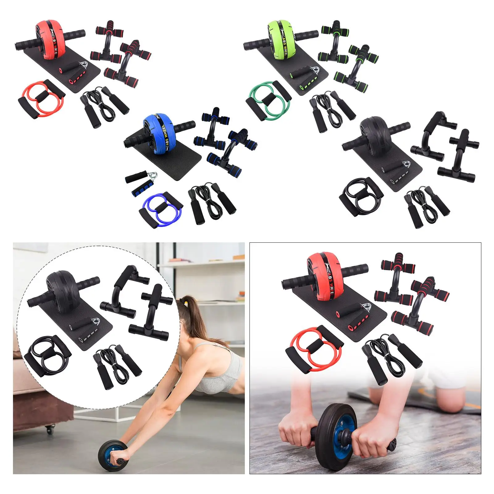 Abdominal Workout Fitness Equipment Home Gym Workout Push up Bars