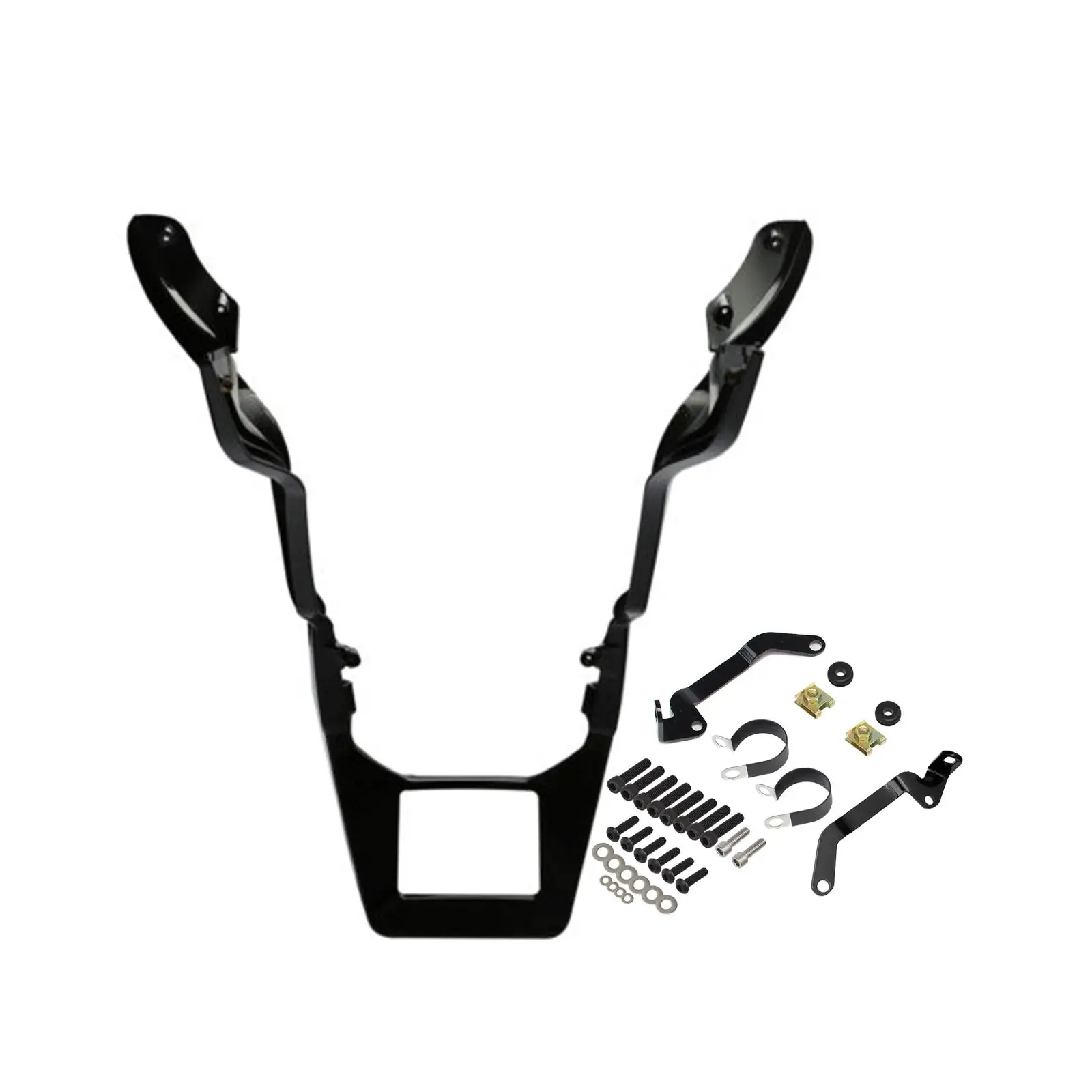 

Fairing Spoilers Motorbike Easy Install Replaces Durable PP Extended Chin Spoiler for Special Fltrxs