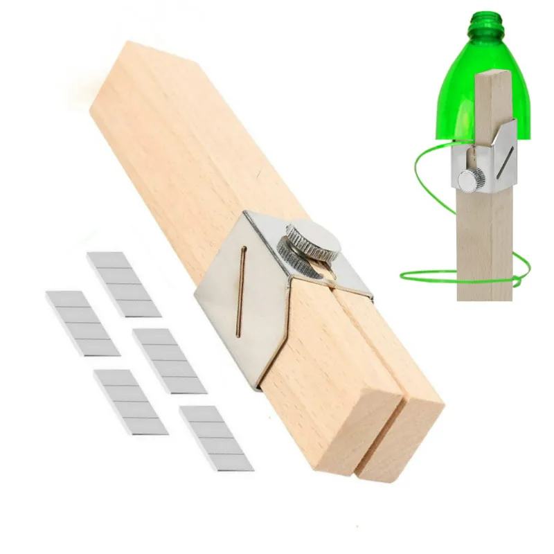 Portable DIY Plastic Bottle Cutter W/ Spare Blade Outdoor Household Bottles  Rope Tools Craft Bottle Rope Cutter Creative Tool - AliExpress