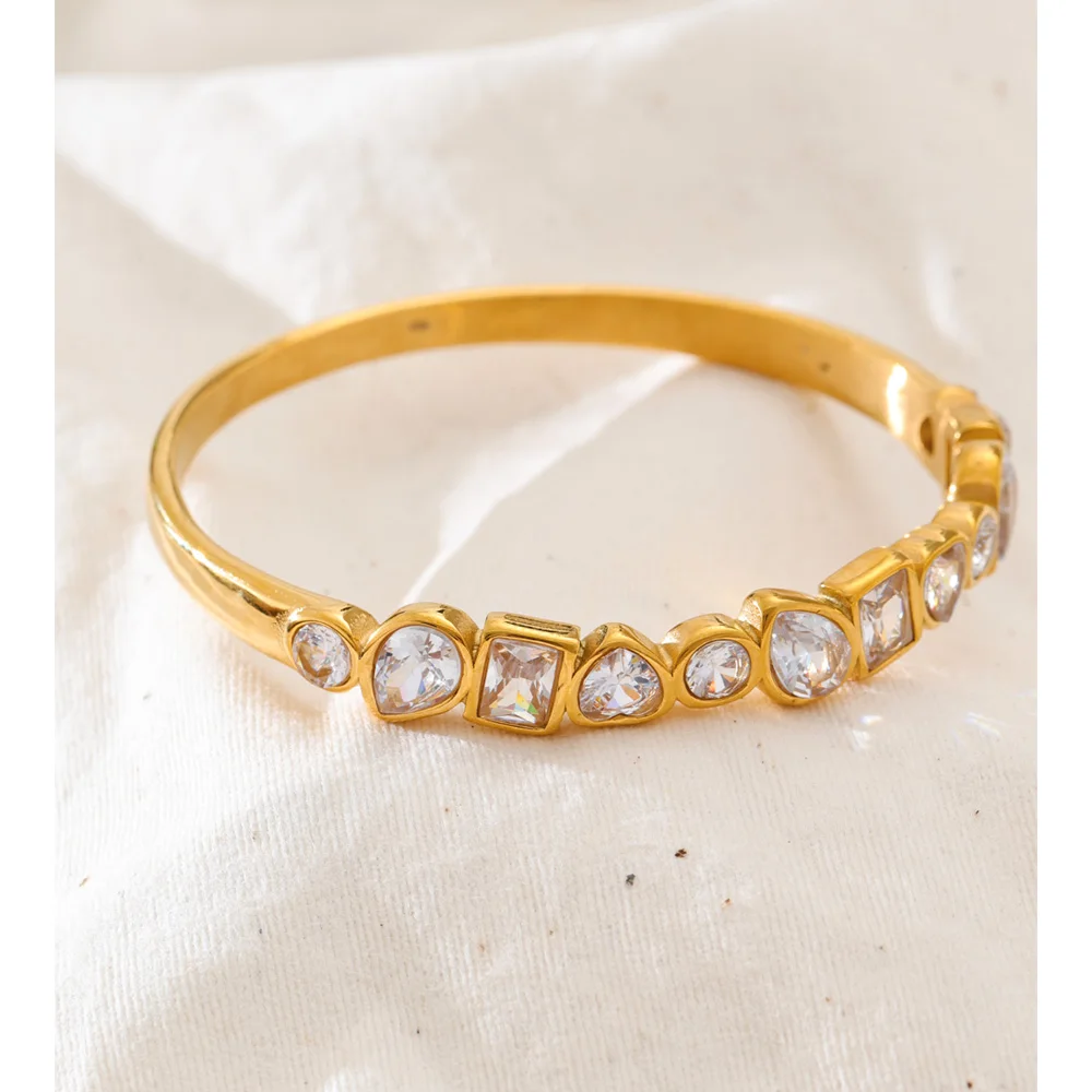 Yhpup Stainless Steel Bangle Waterproof