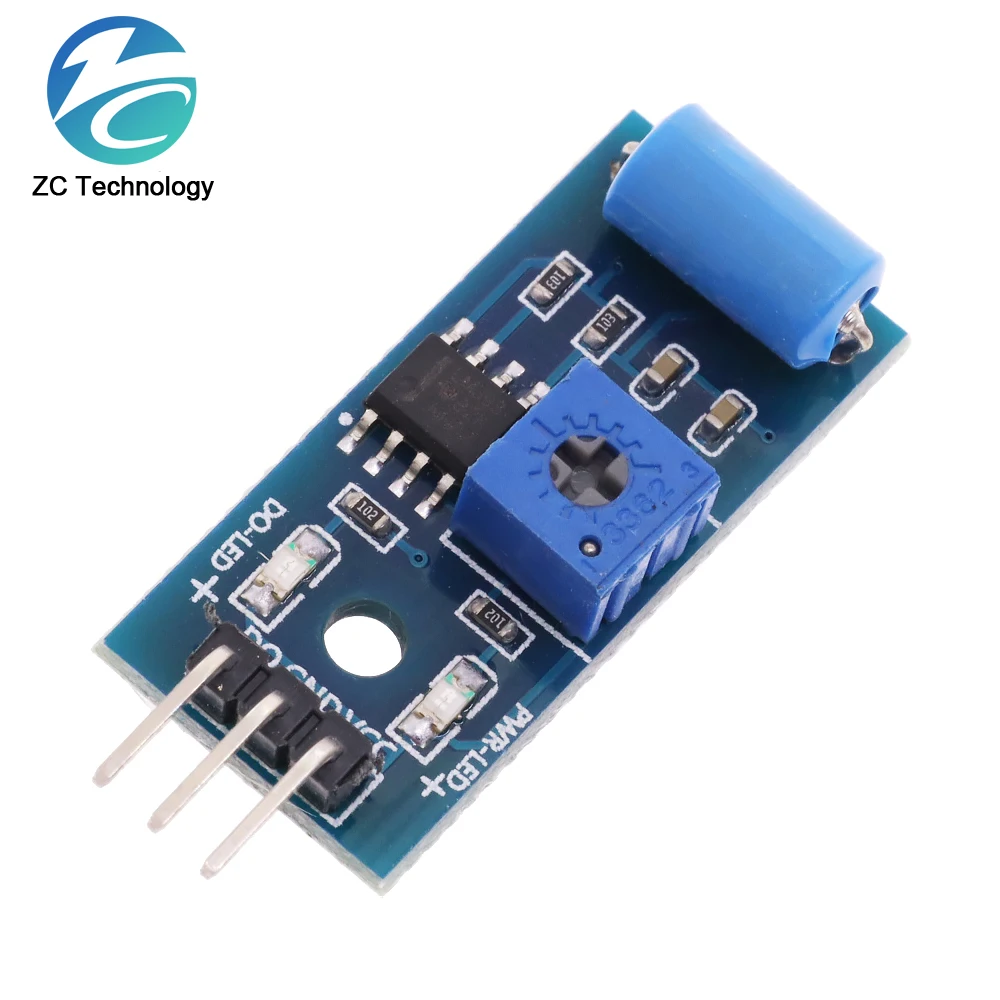 Pack of Vibration Sensor Modules - Normally Closed Type Alarm Sensor Switch SW-420