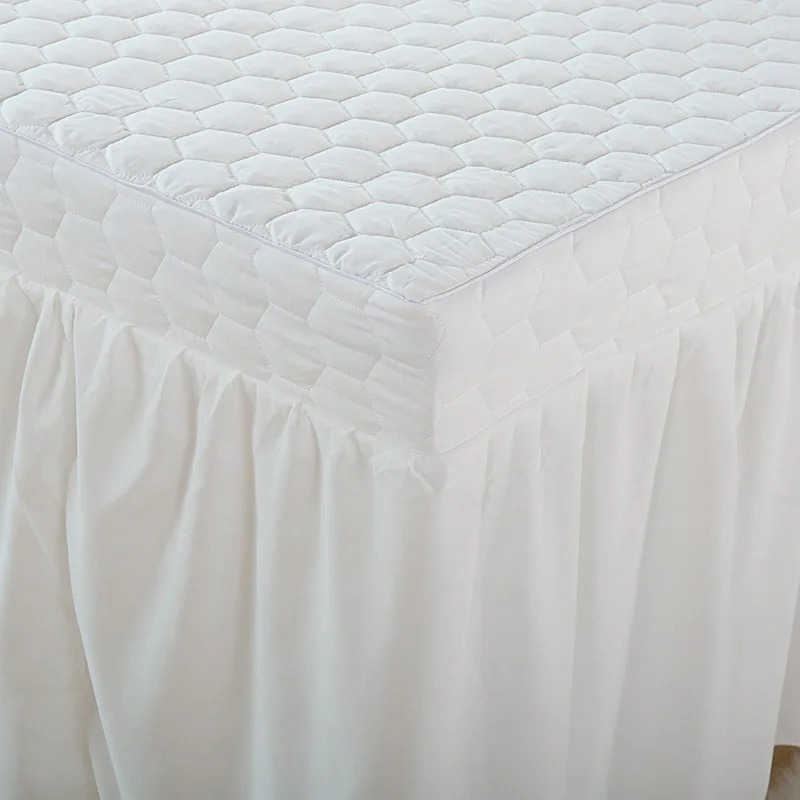 1pcs Bed Sheet Only Solid Beauty Salon Massage Table Bed Sheet Skin-Friendly Massage SPA Full Cover with Skirt No Pillowcase