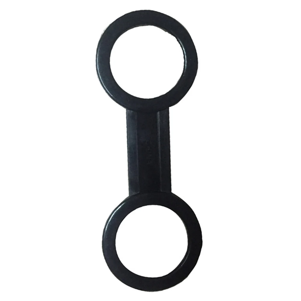 Diving Snorkel Diving Tube Holder Retainer Clip Silicone Snorkel Strap 10cm Length Diving All-dry Keeper Holder Plastic Breathing Tube Diving Hose Clip