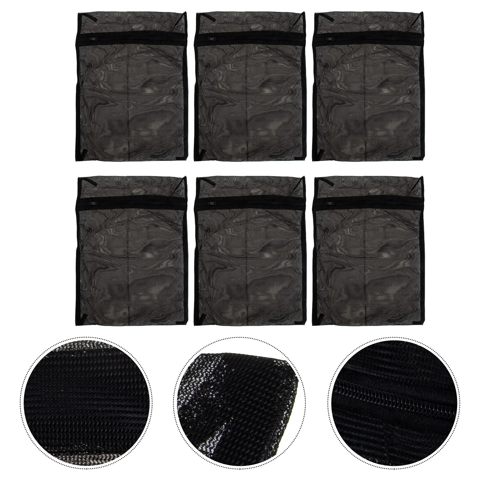 

6 Pcs Clothes Laundry Bag Travel Good for Washing Machine Polyester Mesh Bags