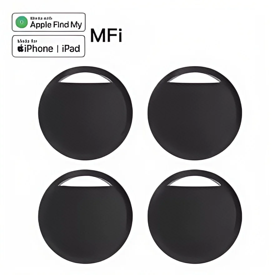 AirTag tracker Bluetooth IPX5 étanche compatible Find My iPhone localisateur clés animaux bagages