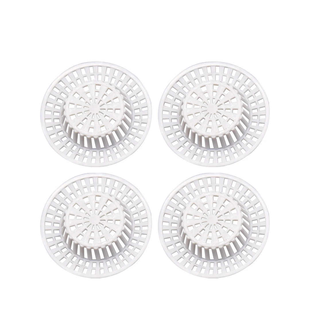 Sink Filter Kitchen Hair Bathtub Stopper Bathroom Floor Drain Shower Sink Strainer 4 Pcs