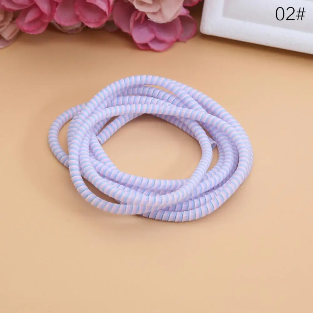 140cm Cable Protectors Soft Spiral USB Wire Protector Flexible Cord Protector For MacBook Laptop Earphone Computers iPad