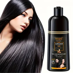 Revitalizing Instant Hair Color Shampoo with Long - Lasting Results - 01 - Natural Black