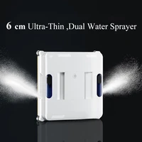 Robotic Window Cleaner 40ml Dual Water Tank, Ultra-Thin 6cm For Anti Theft Windows,App Remote Control Glass Wall Washing Robot 1