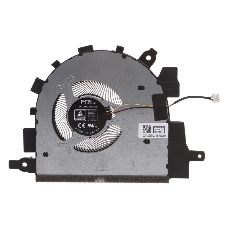 Testato CPU Ventola Raffreddamento Per IdeaPad 3-15L6 82H8 3-15ALC6 82KU 3-15ADA6 82KR Serie DC5V 0.5A Ventola  7