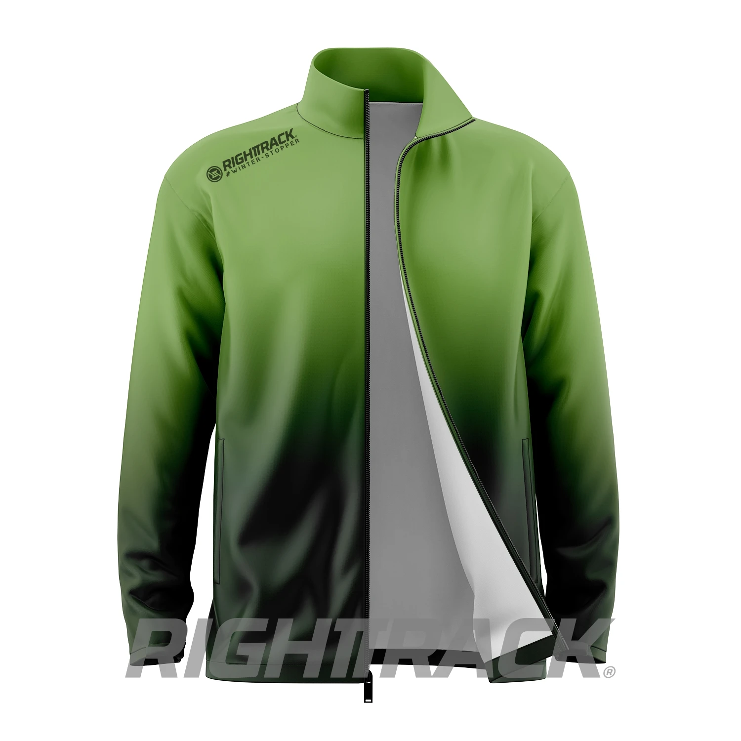 Winter Snow Jacket Men Windproof Thermal Fleece Clothing RT Gradient Outdoor Sports Skiing Running Cycling Hiking Apparel