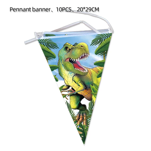 Jurassic World Dinosaur Theme Disposable Tableware Jungle Safari Dinosaur Napkin Plate  Wild Roar Boy Happy Birthday Party Decor